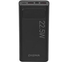 Мобильный аккумулятор Digma DGPF20A DGPF20A22PBK
