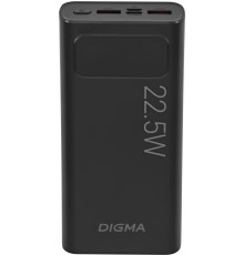 Мобильный аккумулятор Digma DGPF20A DGPF20A22PBK