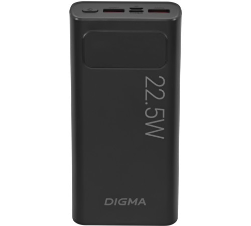 Мобильный аккумулятор Digma DGPF20A DGPF20A22PBK