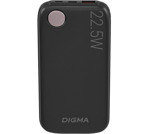 Мобильный аккумулятор Digma DGPF10B DGPF10B22PBK
