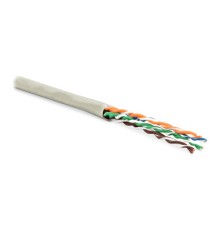 Кабель витая пара Hyperline UUTP4-C5E-P24-IN-PVC-GY-100