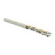 Кабель витая пара Hyperline UUTP4-C5E-P24-IN-PVC-GY-100