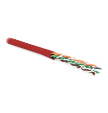 Кабель витая пара Hyperline UUTP4-C5E-P24-IN-PVC-RD-305