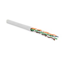 Кабель витая пара Hyperline UUTP4-C5E-P24-IN-PVC-WH-100