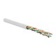 Кабель витая пара Hyperline UUTP4-C5E-P24-IN-PVC-WH-100