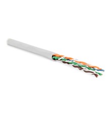 Кабель витая пара Hyperline UUTP4-C5E-P24-IN-PVC-WH-305