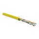Кабель витая пара Hyperline UUTP4-C5E-P24-IN-PVC-YL-100