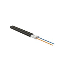 Волоконно-оптический кабель Hyperline FO-D2-IN-9S-2-HFLTx-BK