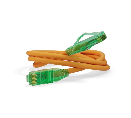 Патч-корд Hyperline PC-LPM-UTP-RJ45-RJ45-C6a-20M-LSZH-OR
