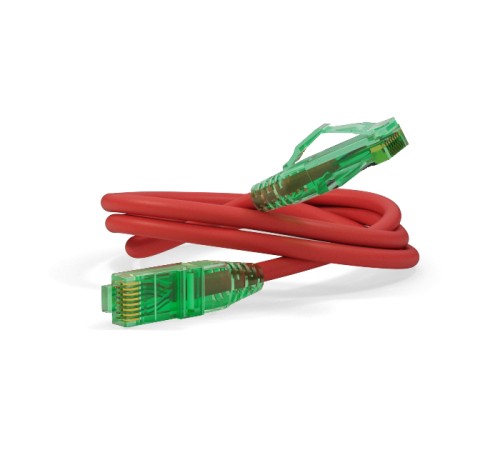 Патч-корд Hyperline PC-LPM-UTP-RJ45-RJ45-C6a-20M-LSZH-RD