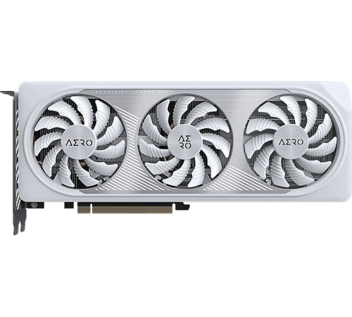 Видеокарта NVIDIA GeForce RTX 4060 Gigabyte 8Gb GV-N4060AERO OC-8GD