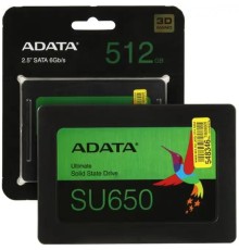 Твердотельный накопитель SSD Adata SU650 ASU650SS-512GT-B