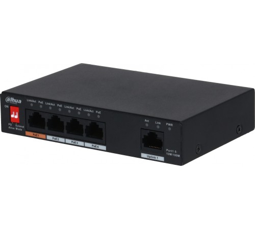 Коммутатор Dahua DH-PFS3005-4ET-60