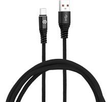 Кабель Digma DG-USBA-С-2M-27W USB (m)-USB Type-C (m) 2м черный