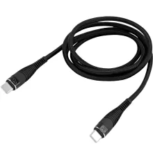 Кабель Digma DG-USBС-C-1M-100W USB Type-C (m)-USB (m) 1м черный