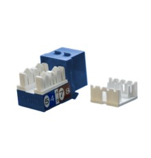 Вставка Keystone Jack RJ-45 (8P8C) Hyperline KJ9-8P8C-C5e-90-BL
