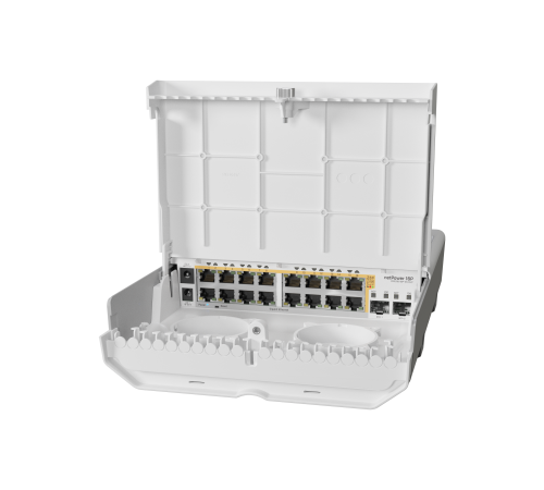 Всепогодный коммутатор MikroTik netPower 16P CRS318-16P-2S+OUT