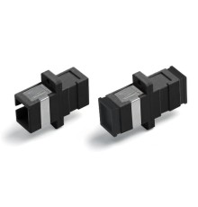 Оптический проходной адаптер SC-SC MM simplex Hyperline FA-P01Z-SC/SC-N/BK-BK