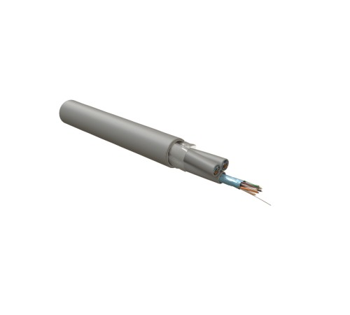 Кабель витая пара Hyperline FUTP12W-C5-S24-IN-LSZH-GY