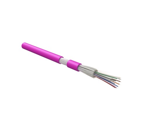 Волоконно-оптический кабель Hyperline FO-DT-IN-504-12-HFLTx-MG