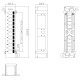 Модульная патч-панель Hyperline PPWBL-12
