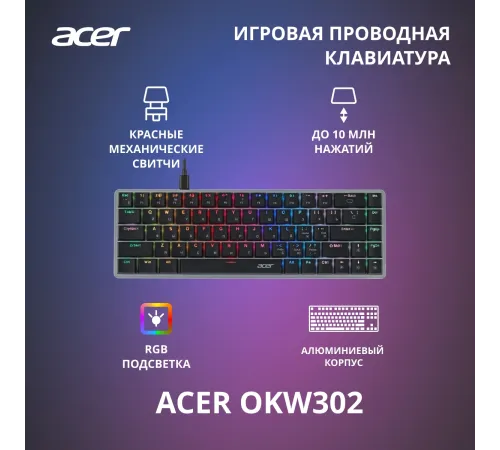 Клавиатура Acer OKW302 ZL.KBDCC.01C