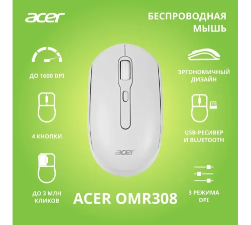 Мышь Acer OMR308 ZL.MCECC.023