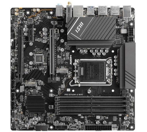 Материнская плата MSI PRO B760M-A WIFI