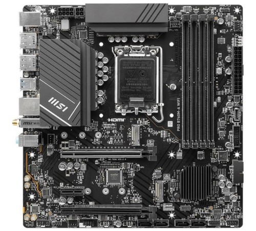 Материнская плата MSI PRO B760M-A WIFI