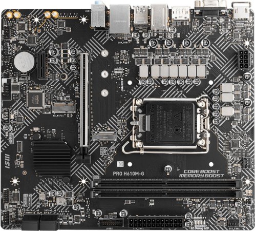 Материнская плата MSI PRO H610M-G Материнская плата MSI PRO H610M-G