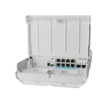 Коммутатор MikroTik netPower Lite 7R CSS610-1Gi-7R-2S+OUT