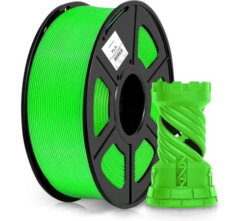 Пластик для принтера 3D Cactus CS-3D-PLA-1KG-GREEN Пластик для принтера 3D Cactus CS-3D-PLA-1KG-GREEN