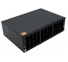 Бокс оптический универсальный Hyperline FO-19V-3U-12xSLT-W130H30-96UN-BK
