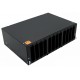 Бокс оптический универсальный Hyperline FO-19V-3U-12xSLT-W130H30-96UN-BK