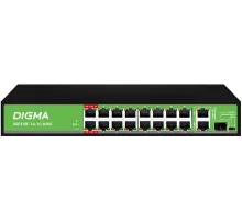 Коммутатор Digma DSP216F-1G-1C-R300