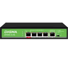 Коммутатор Digma DSP204G-1G-T80