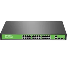 Коммутатор Digma DSP224F-2C-R400 V1