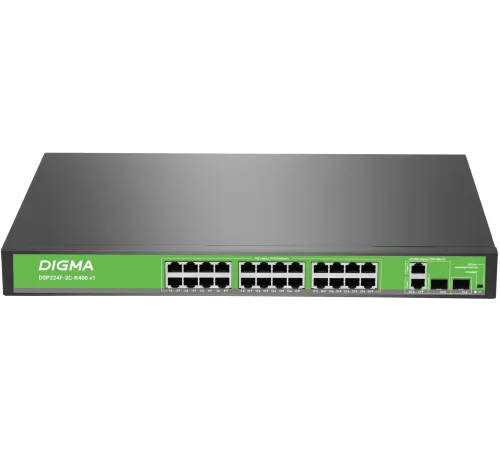 Коммутатор Digma DSP224F-2C-R400 V1