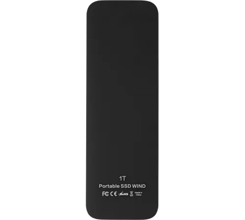 Накопитель SSD Hikvision USB-C 1TB HS-ESSD-P1000BWD 1000G BLACK HS-ESSD-P1000BWD1000G(BLACK)