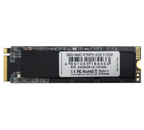 Накопитель SSD AMD PCIe 4.0 x4 512GB R7MP512G8