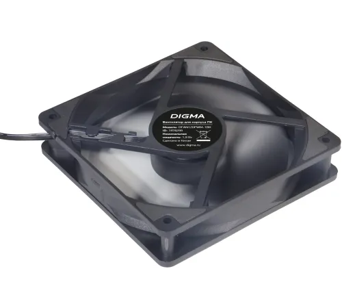 Вентилятор для корпуса Digma DFAN120PWM-1BK