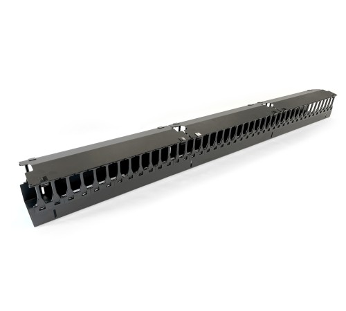 Вертикальный кабельный организатор Hyperline CMF-OR-37U-150x106-C-RAL9005