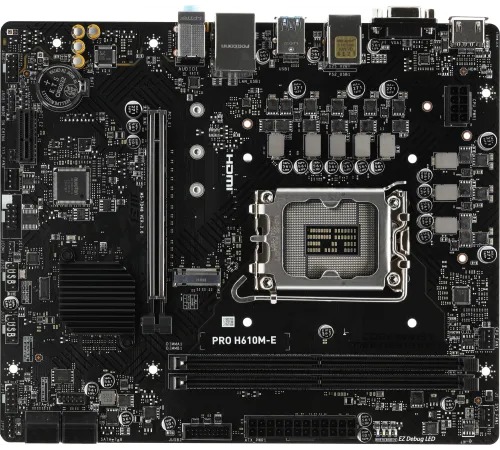 Материнская плата MSI PRO H610M-E Материнская плата MSI PRO H610M-E