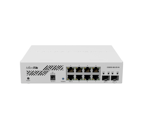 Коммутатор MikroTik CSS610-8G-2S+IN