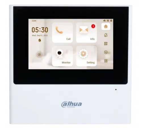 Видеодомофон Dahua DHI-VTH2611L-WP