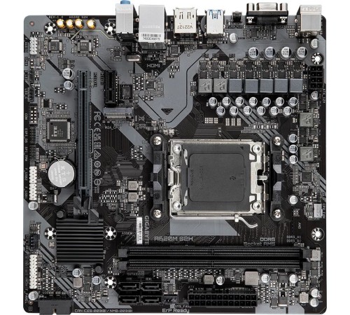 Материнская плата Gigabyte A620M S2H