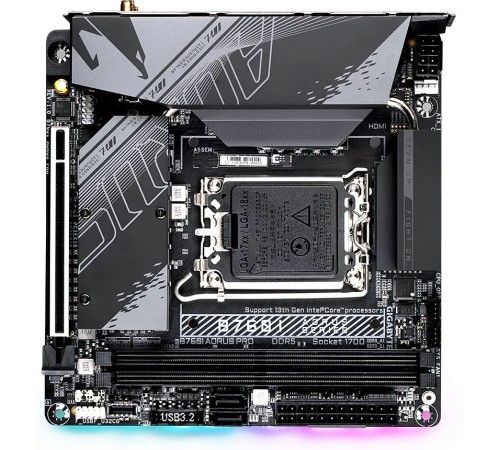 Материнская плата Gigabyte B760I AORUS PRO