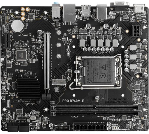 Материнская плата MSI PRO B760M-E