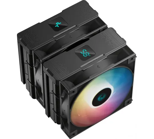 Устройство охлаждения(кулер) DeepCool AG620 Digital Bk R-AG620-BKADMN-G-2