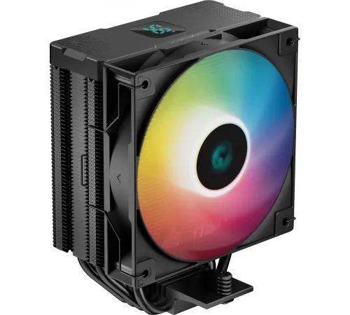 Устройство охлаждения(кулер) DeepCool AG400 Digital Bk R-AG400-BKADMN-G-1